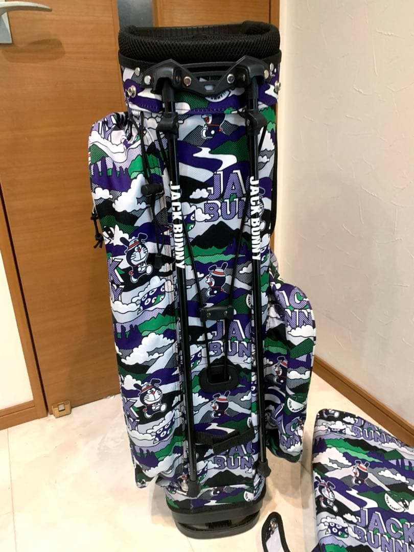 希少　完売　パーリーゲイツ　ジャックバニー　ドラえもん　スタンドキャディバッグ