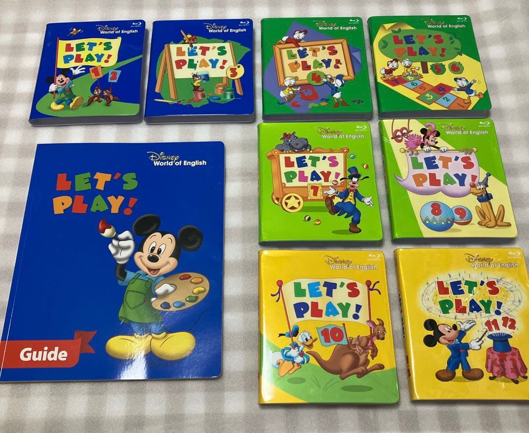 ディズニー英語システム DWE レッツプレイ リモコン マット 工作 知育