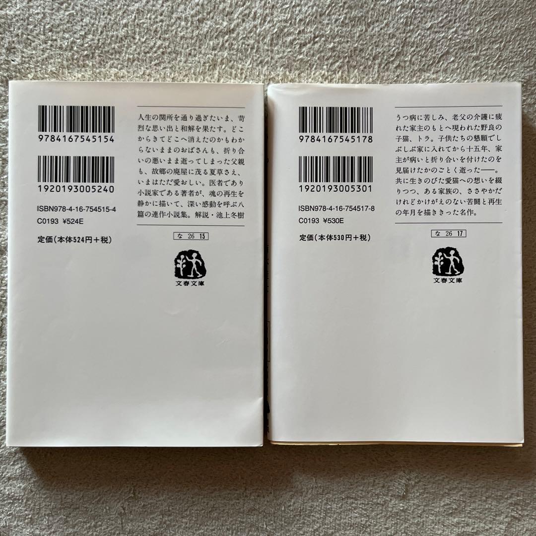 南木佳士「ダイヤモンドダスト」「家族」「山中静夫氏の尊厳死」ほか２冊