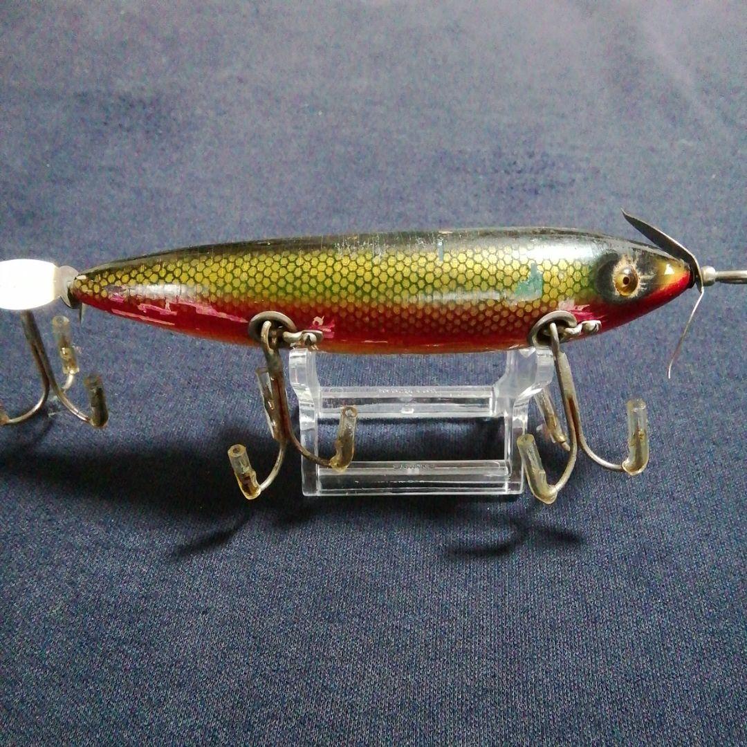 ヘドン　ルアー　ドワジャック　SOS ウンデッドミノー　初期型　Lリグ❗