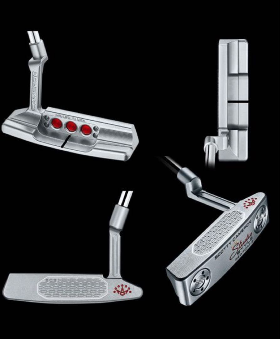 スコッティキャメロン　ニューポート2 スタジオスタイル　新品未使用ゴルフ　パター