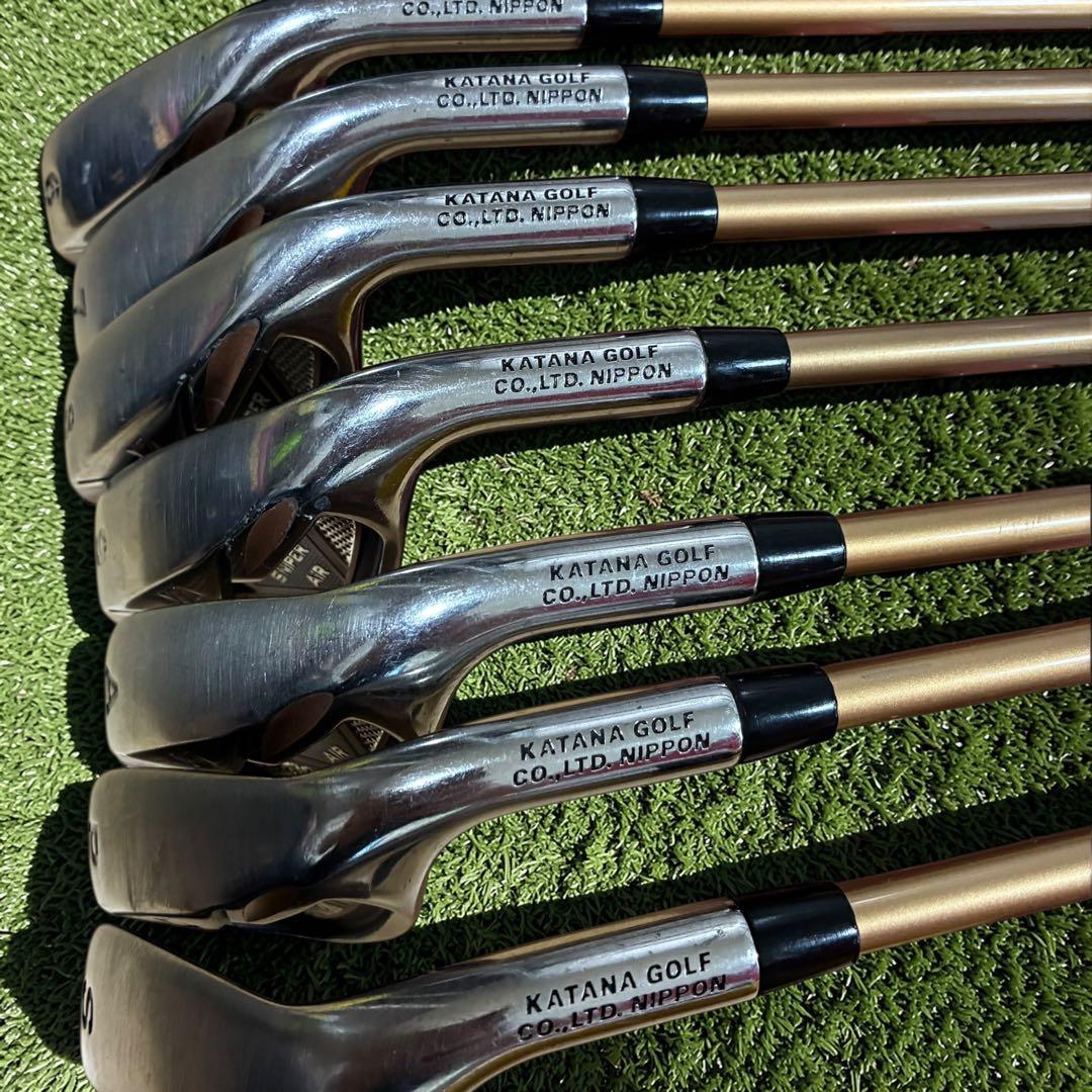 初心者おすすめ KATANA SWORD SNIPER AIR アイアンセット