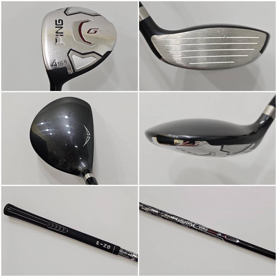 【レフティ】メンズ左利き初心者　ピン　ツアーステージ　ゴルフセット　K-2398