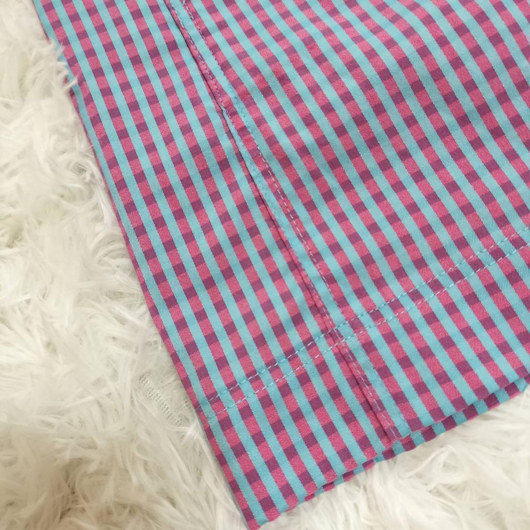 VIVA HEAIT ゴルフウェア　ミニスカート（40）ギンガムチェック　ピンク