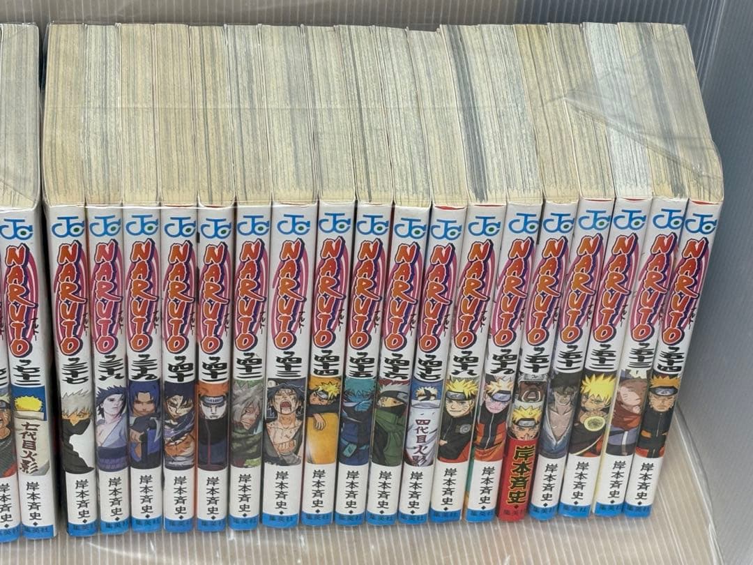 【URT12m】《良品》 NARUTO-ナルト- 全72巻全巻セット
