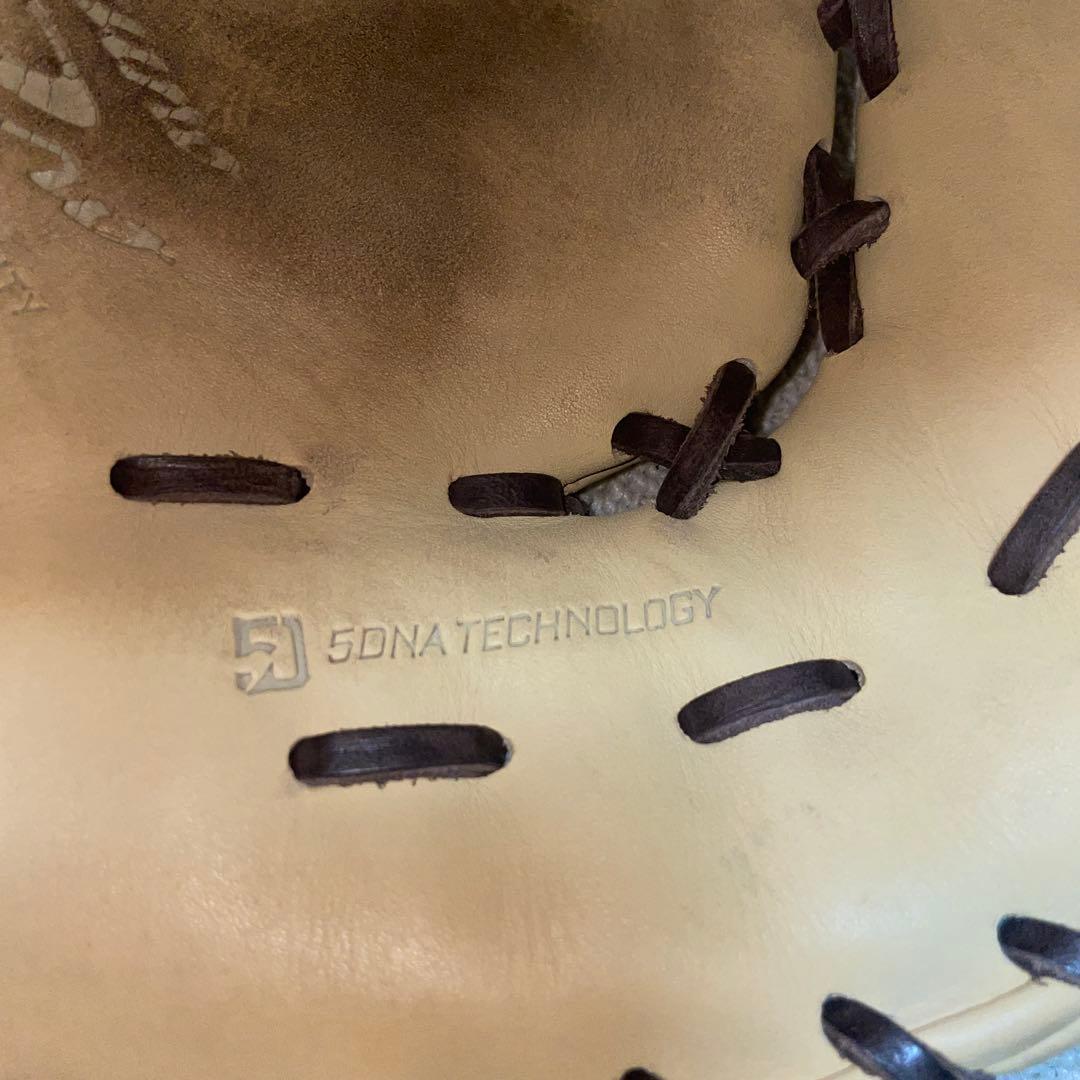 【早い者勝ち】ミズノプロ 軟式 ファーストミット 5DNAテクノロジー　ブロンド