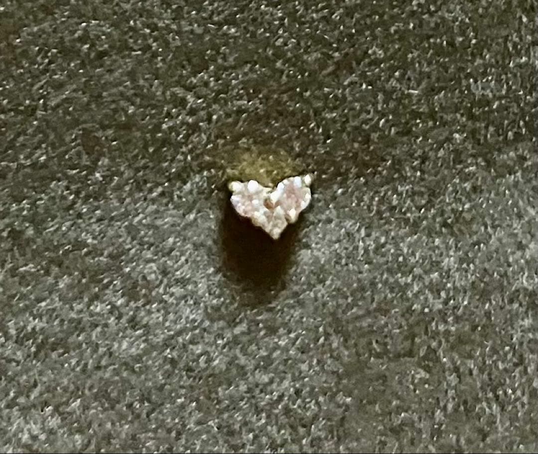 ete Ｋ18YG ダイヤモンドピアス　片耳