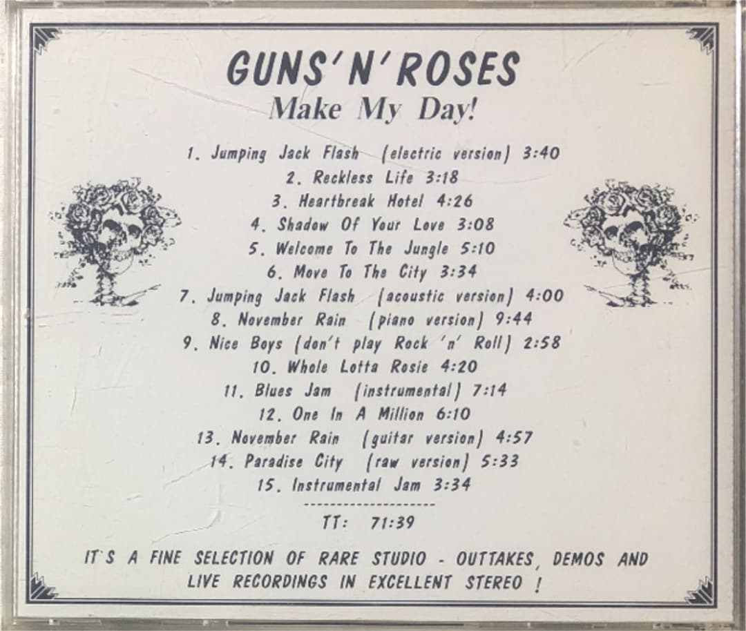 Guns N' Roses/ Make My Day！