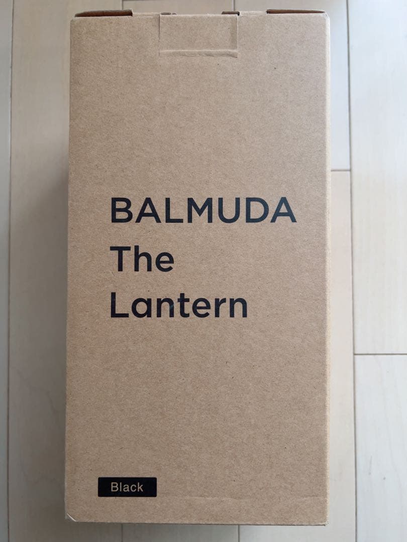 BALMUDA レトロランタン ブラック