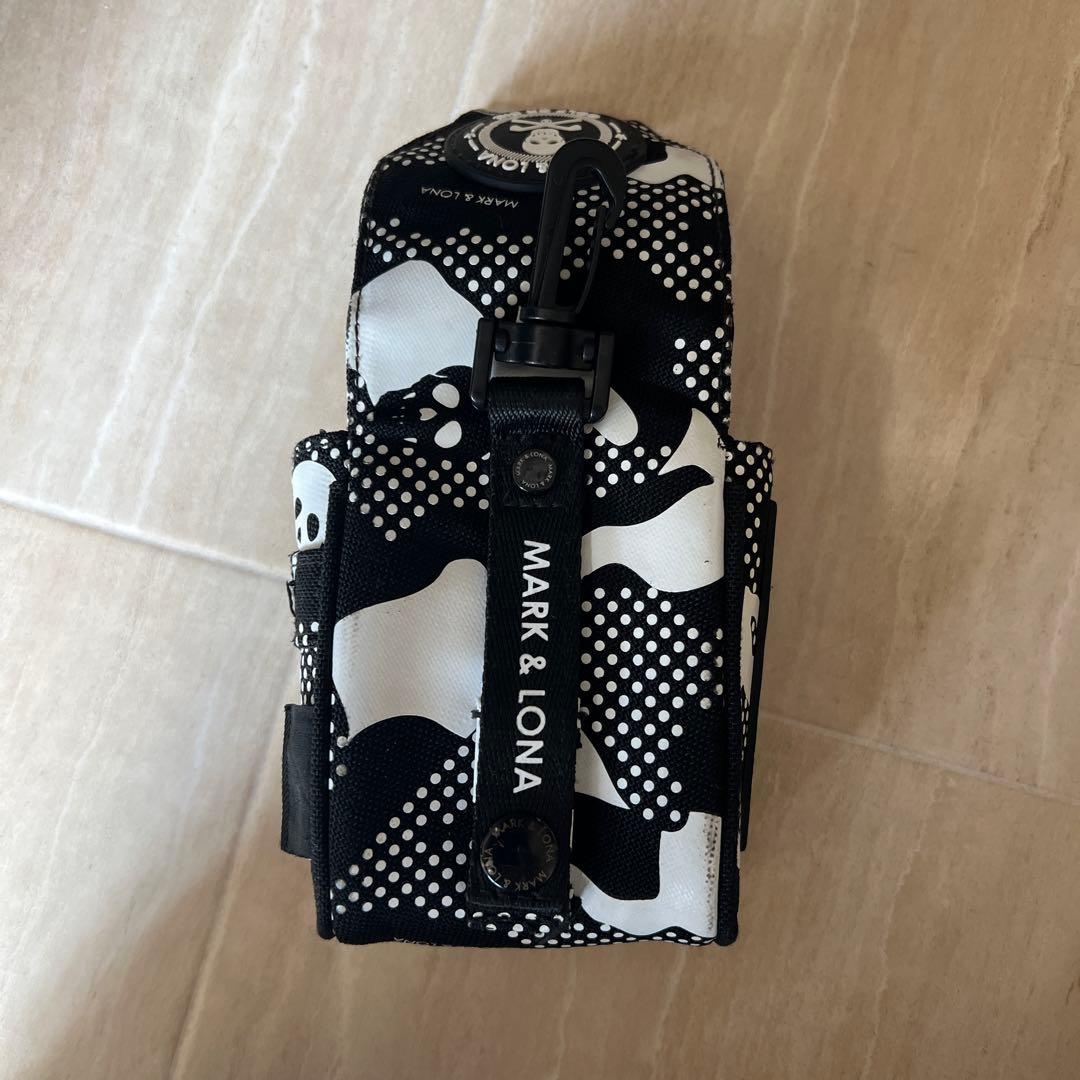 MARK & LONA ゴルフポーチ ゴースト柄