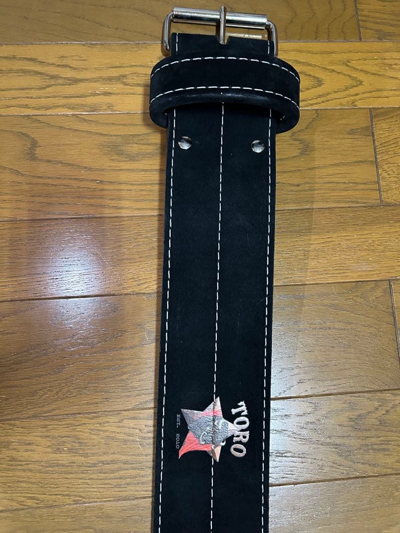 【美品】タイタン　トロブラボー　パワーリフティングベルト　１０ｍｍ　ブラック
