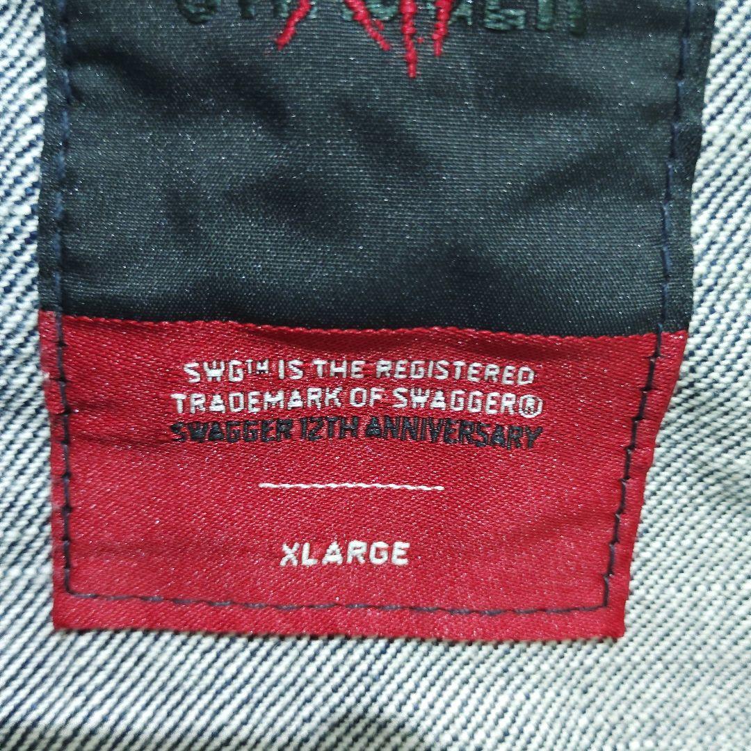 希少✨スワッガー リー デニムジャケット　Gジャン ジージャン コラボ 日本製