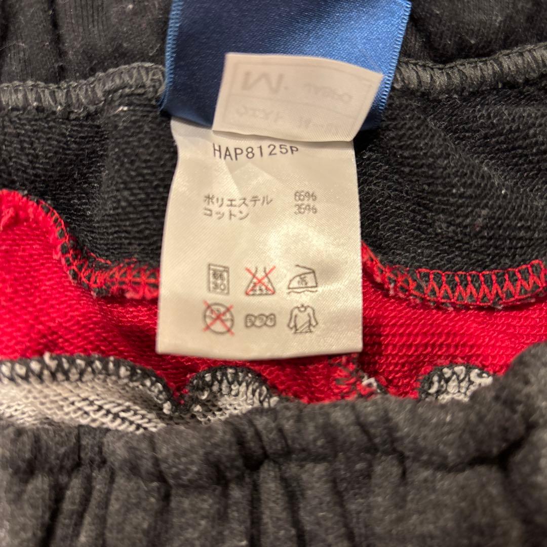 新品 hummel スエットジャージ上下セットアップ 赤グレー Mサイズ