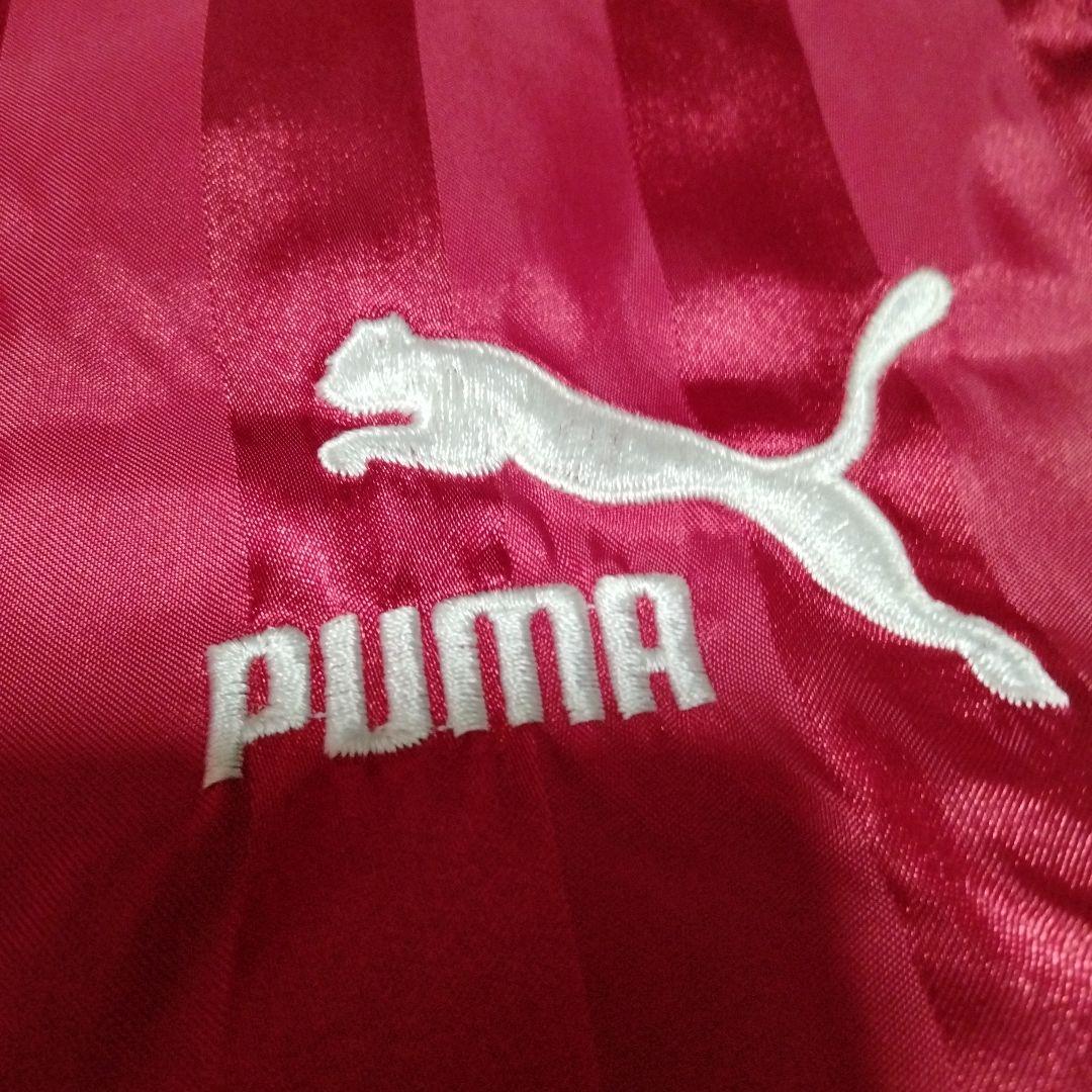 【美品 希少】旧ロゴPUMA ピステ・ウィンドブレーカー 赤✕白