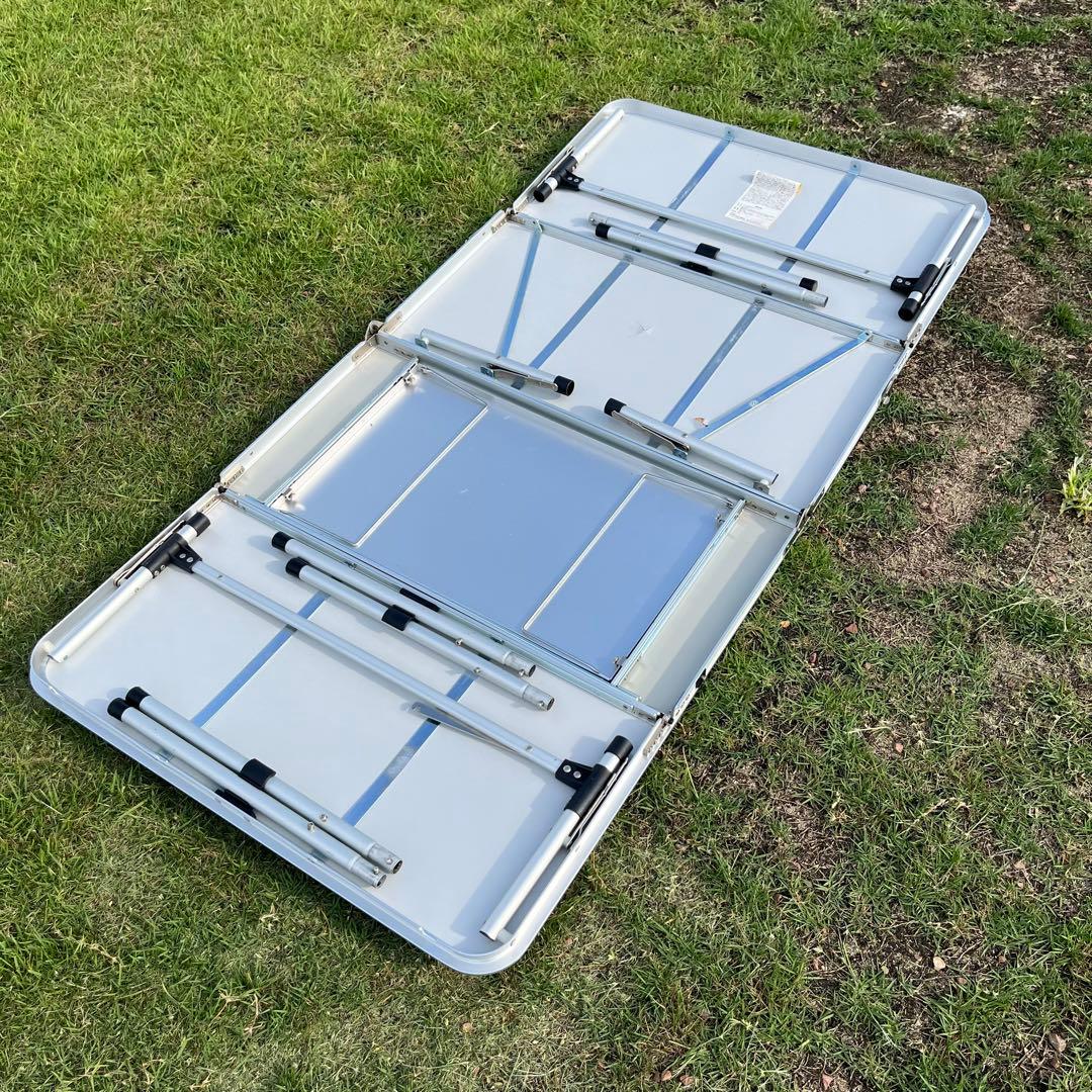 ポ*ト様 コールマン　スリム四折BBQテーブル