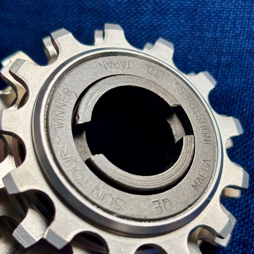 希少!! SunTour WINNER ボスフリーホイール (13-17) 5S