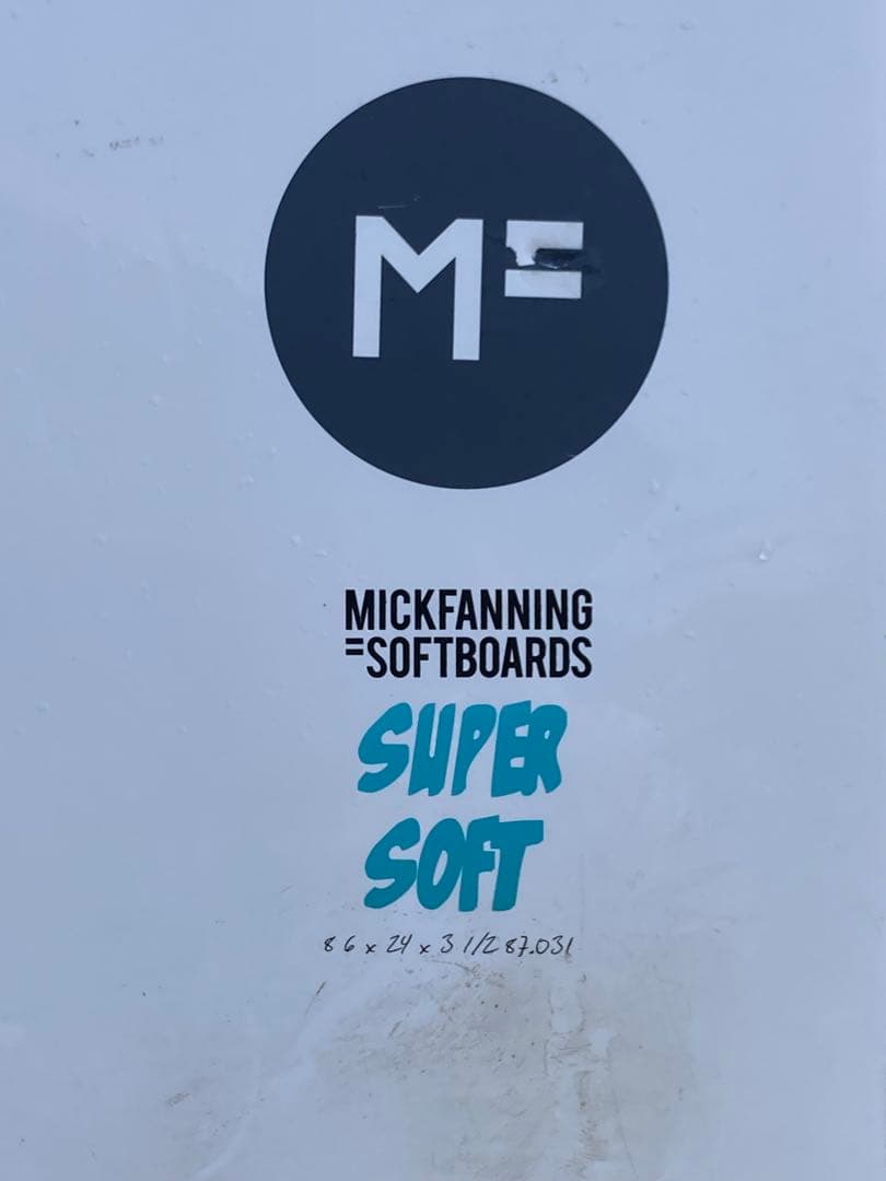【8'6\"】ミックファニング　スーパーソフト ソフトボード