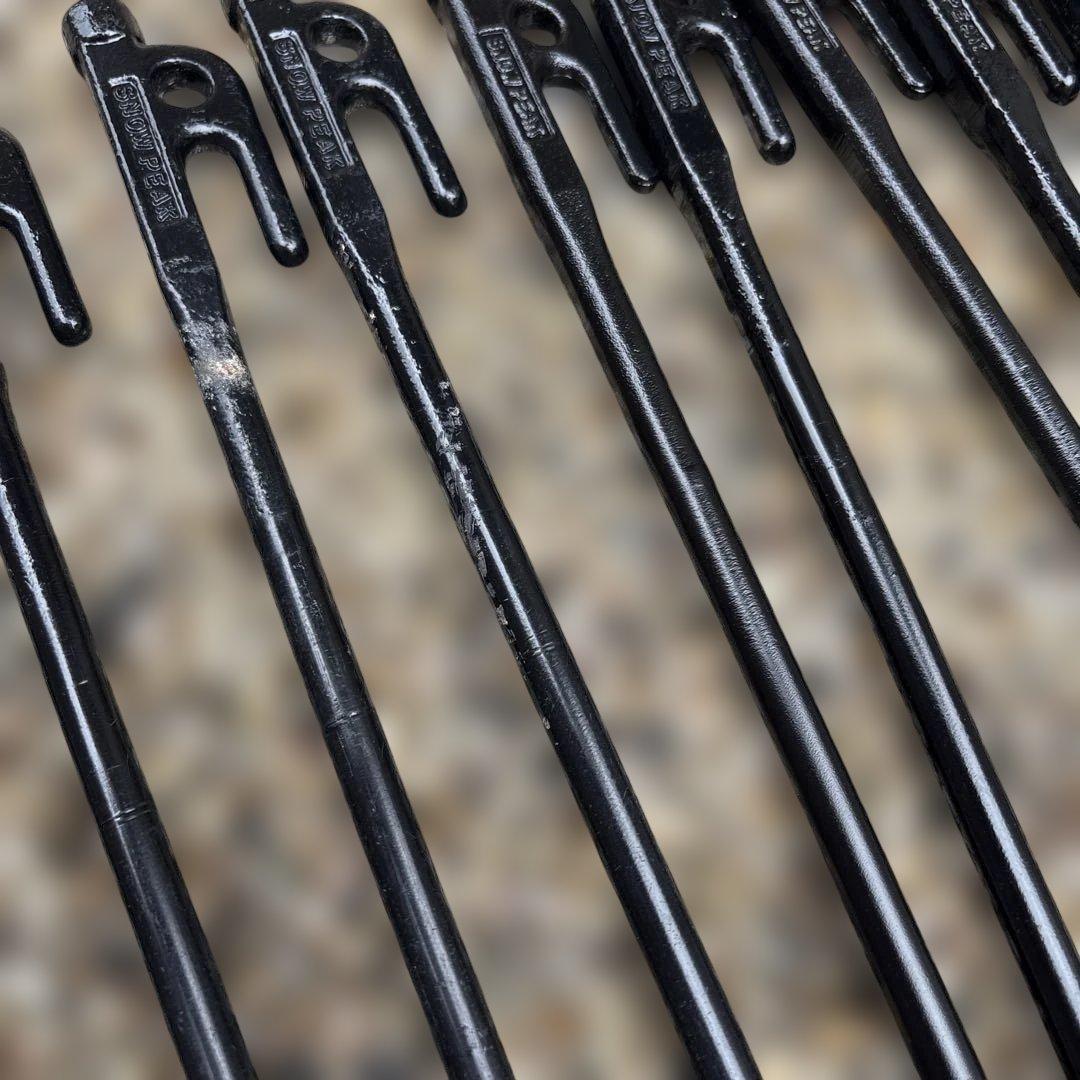 スノーピーク　ソリッドステーク40 9本セット　ソリステ　未使用品含む