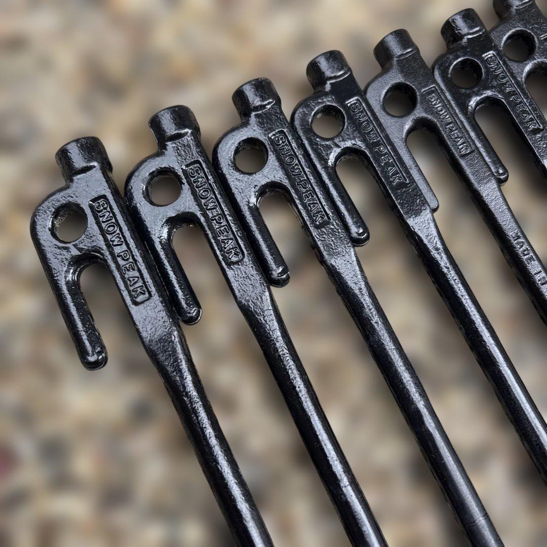 スノーピーク　ソリッドステーク40 9本セット　ソリステ　未使用品含む