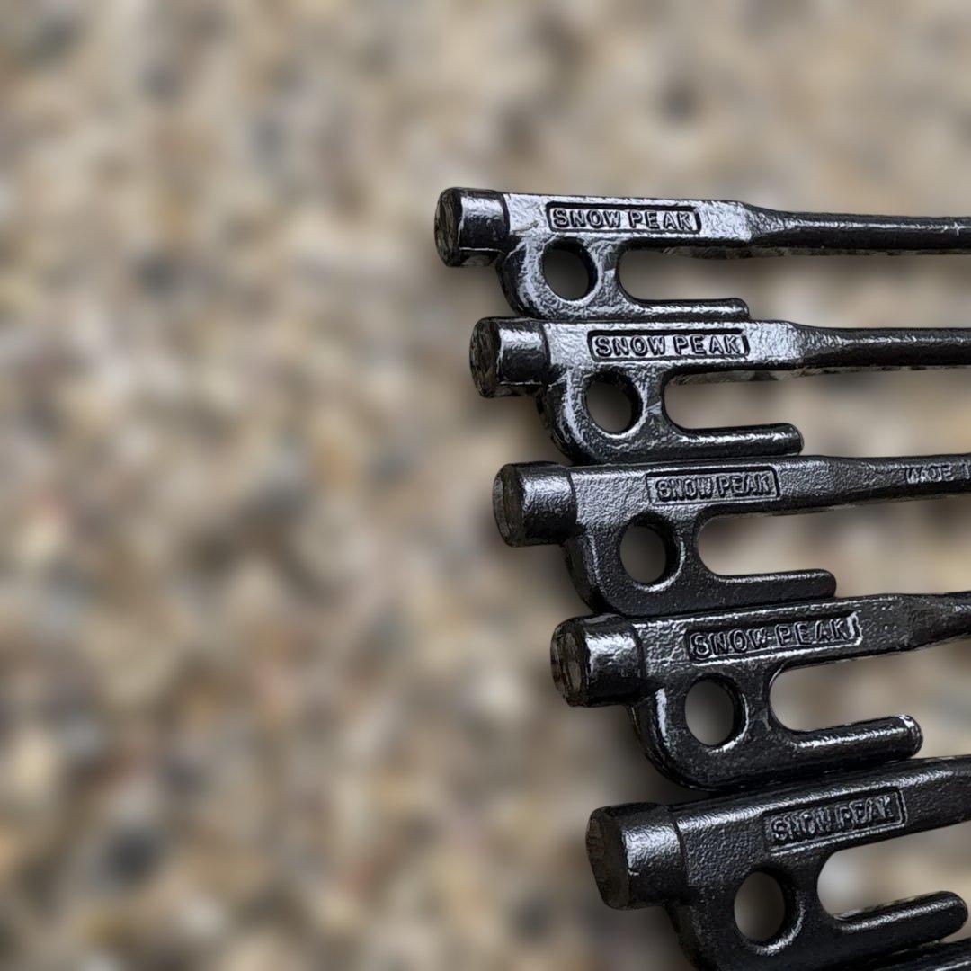 スノーピーク　ソリッドステーク40 9本セット　ソリステ　未使用品含む