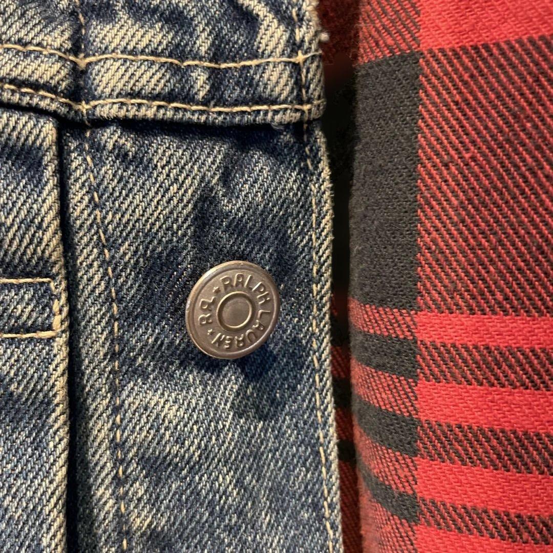美品RALPHLAUREN/ラルフローレンRRL メンズ　XL デニムジャケット