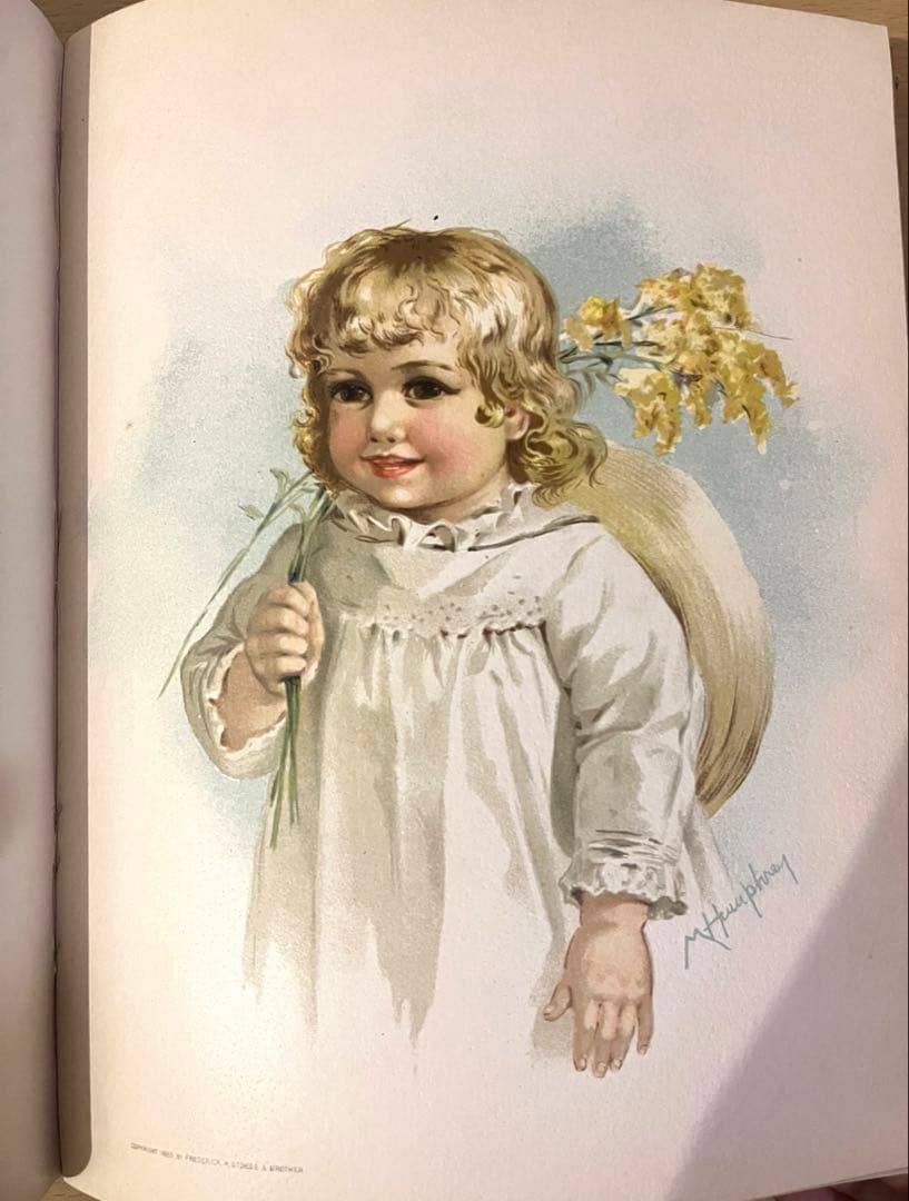 N o413入手困難 希少 アンティーク 洋書 絵本 ビクトリアン 児童書 童謡