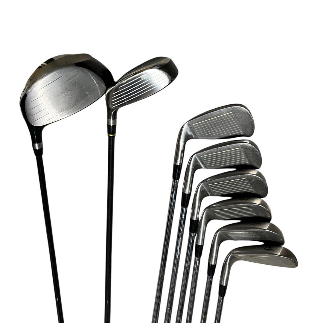 【メ0304-15】メンズゴルフクラブセット 16本 アイアン ウッド パター