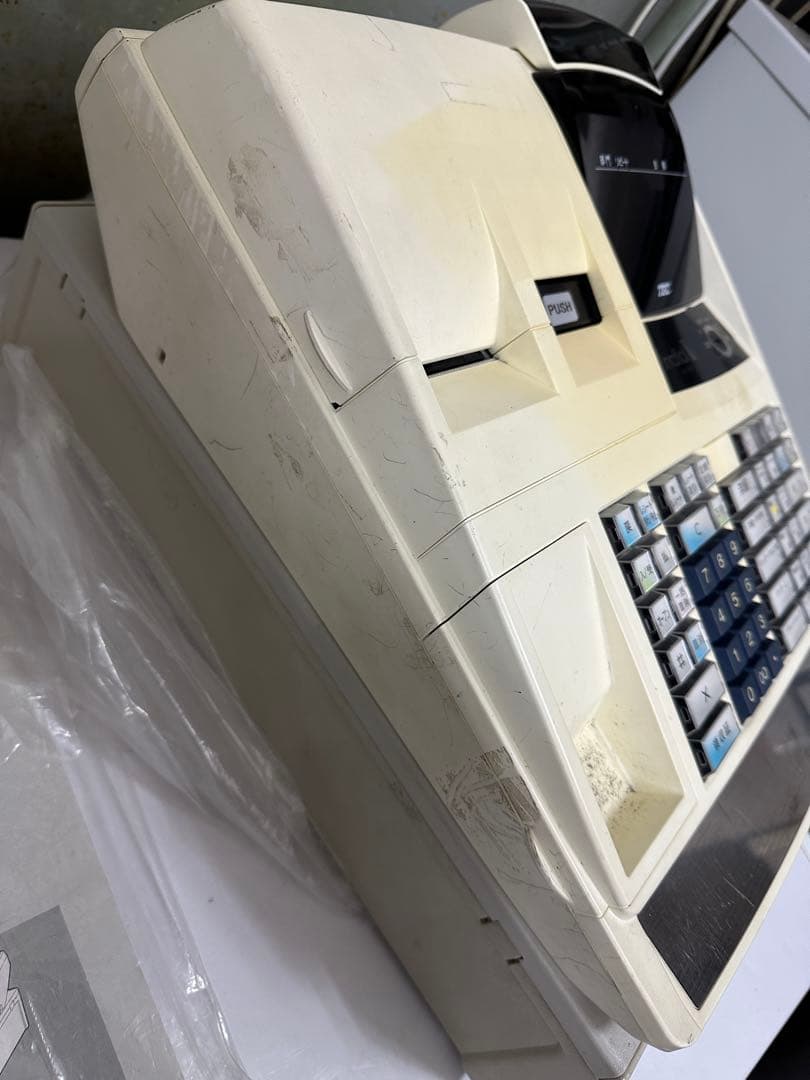 ジャンクTEC テック 電子レジスター ShallotⅡ MA-500 取説付き