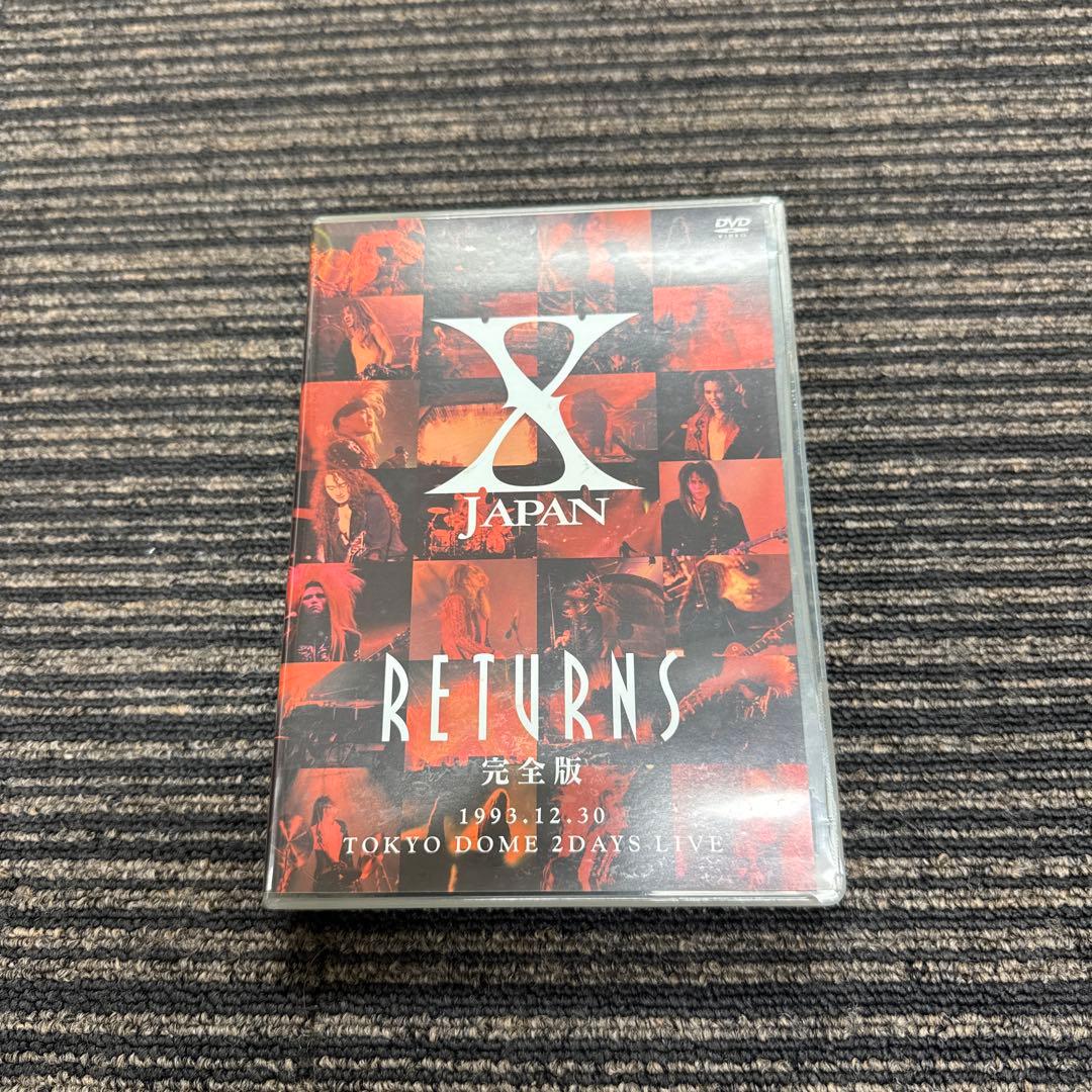 【激レア】X JAPAN 『RETURNS 』完全版