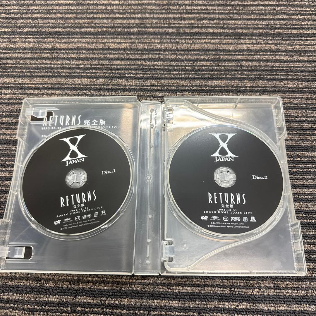 【激レア】X JAPAN 『RETURNS 』完全版