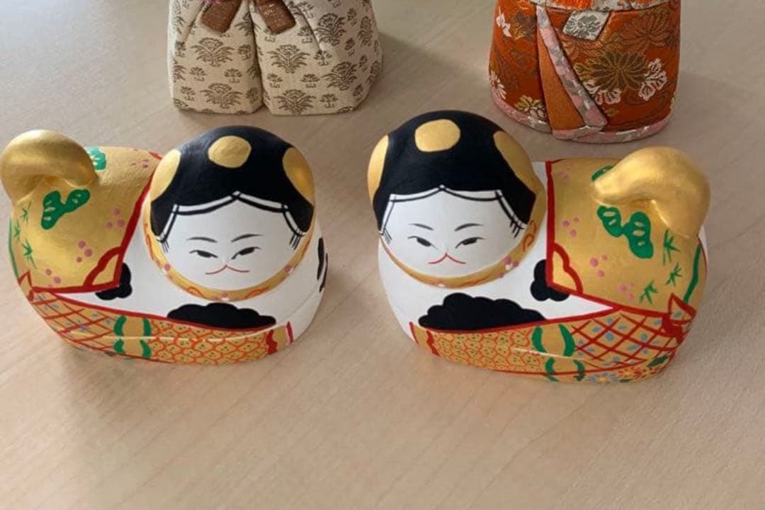 犬筥 雛人形 雛祭り 七五三 出産祝い 金彩 日本伝統 日本の美 京人形 陶器