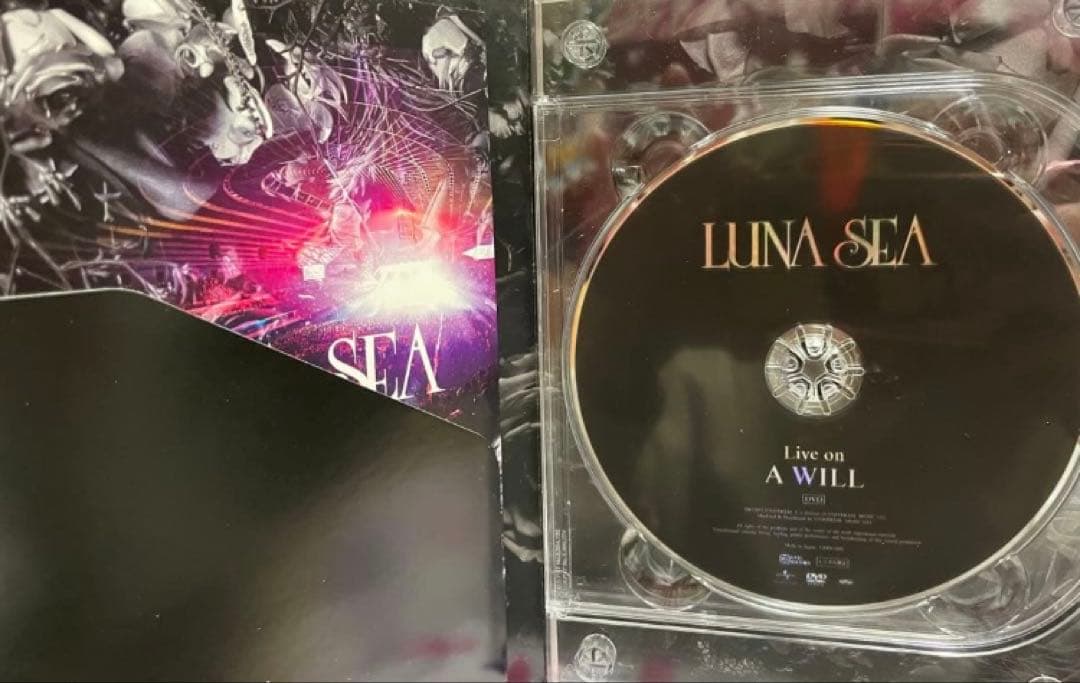 LUNA SEA Live on A WILL DVD 初回限定　CD付き