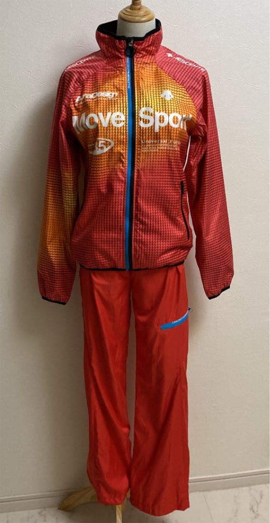 【DESCENTE/デサント】レディースM ウィンドブレーカー 上下セット