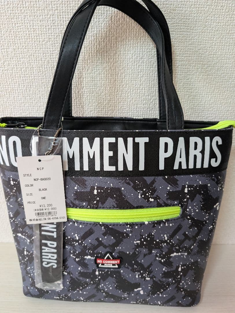 【新品未使用】NO COMMENT PARIS トートバッグ ゴルフバック