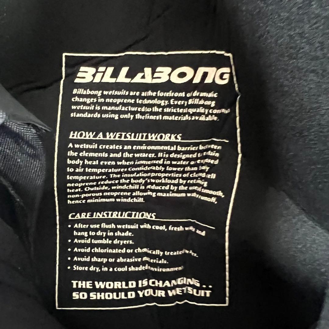 BILLABONG ウェットスーツ　シーガル　レディース　M 3mm 半袖