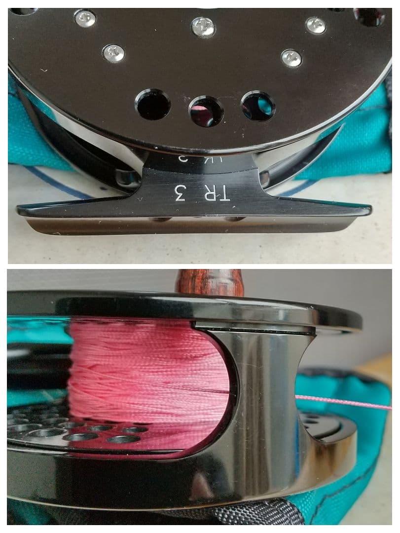 【新品同様】『Ａbel / TR-3 』fly reel [BLACK]