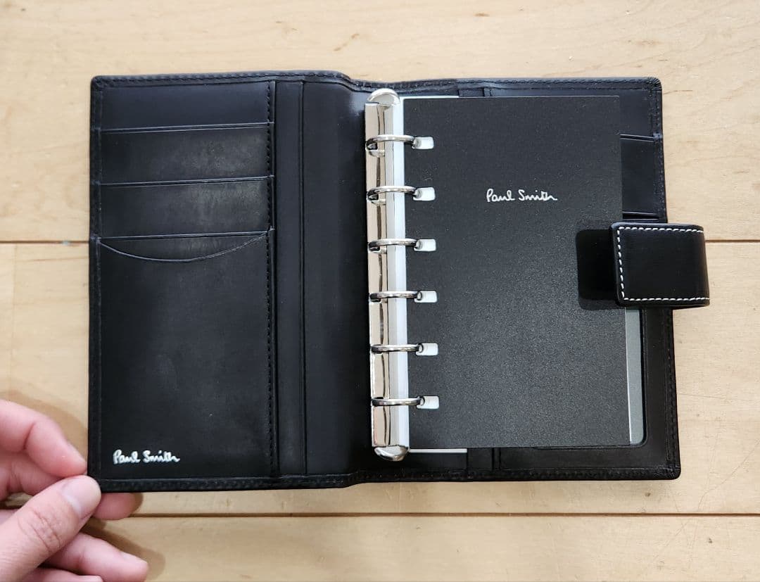 【新品未使用】Paul Smith　ポールスミス　手帳　箱つき　本革　黒