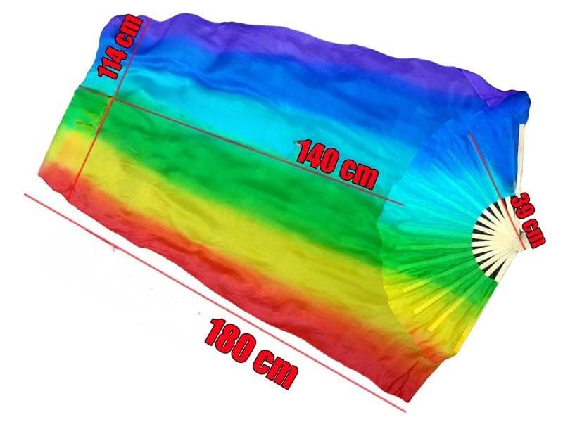 新品★ビッグファンベール★右手のみ★炎の赤橙黄