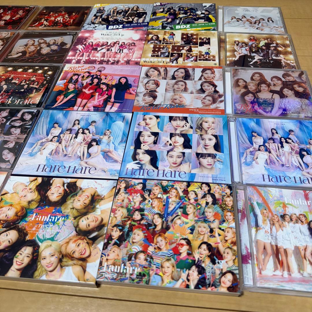 TWICE CD DVD ライブ映像あり 35枚 全てつきます まとめ売り
