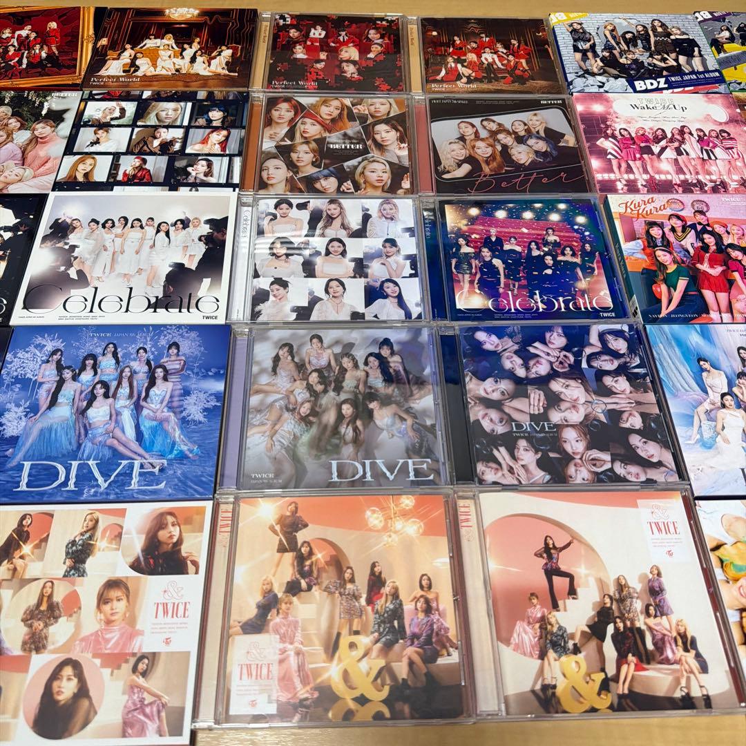 TWICE CD DVD ライブ映像あり 35枚 全てつきます まとめ売り