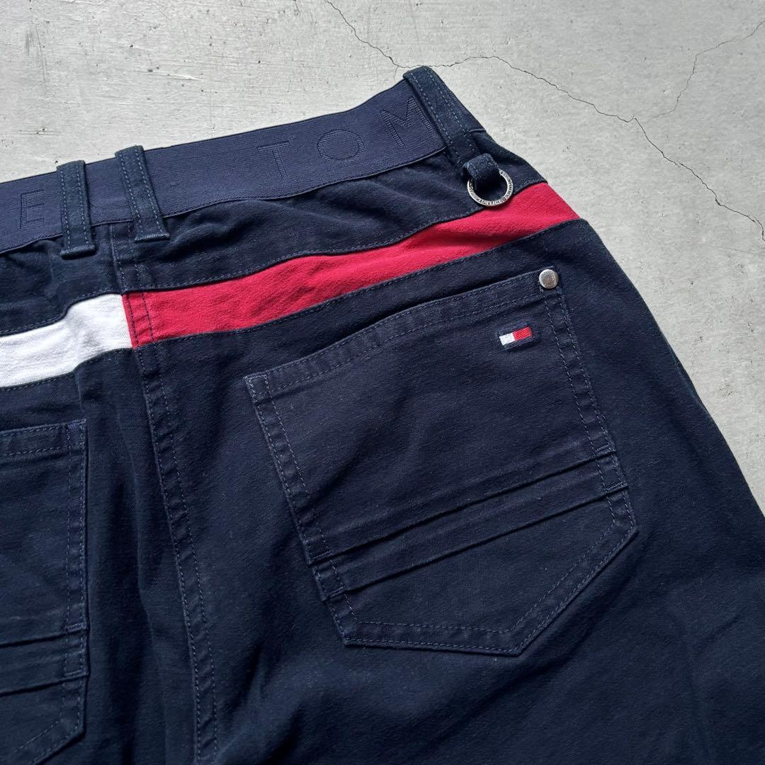   GOLF ストレッチロングパンツ ロゴ S ゴルフ