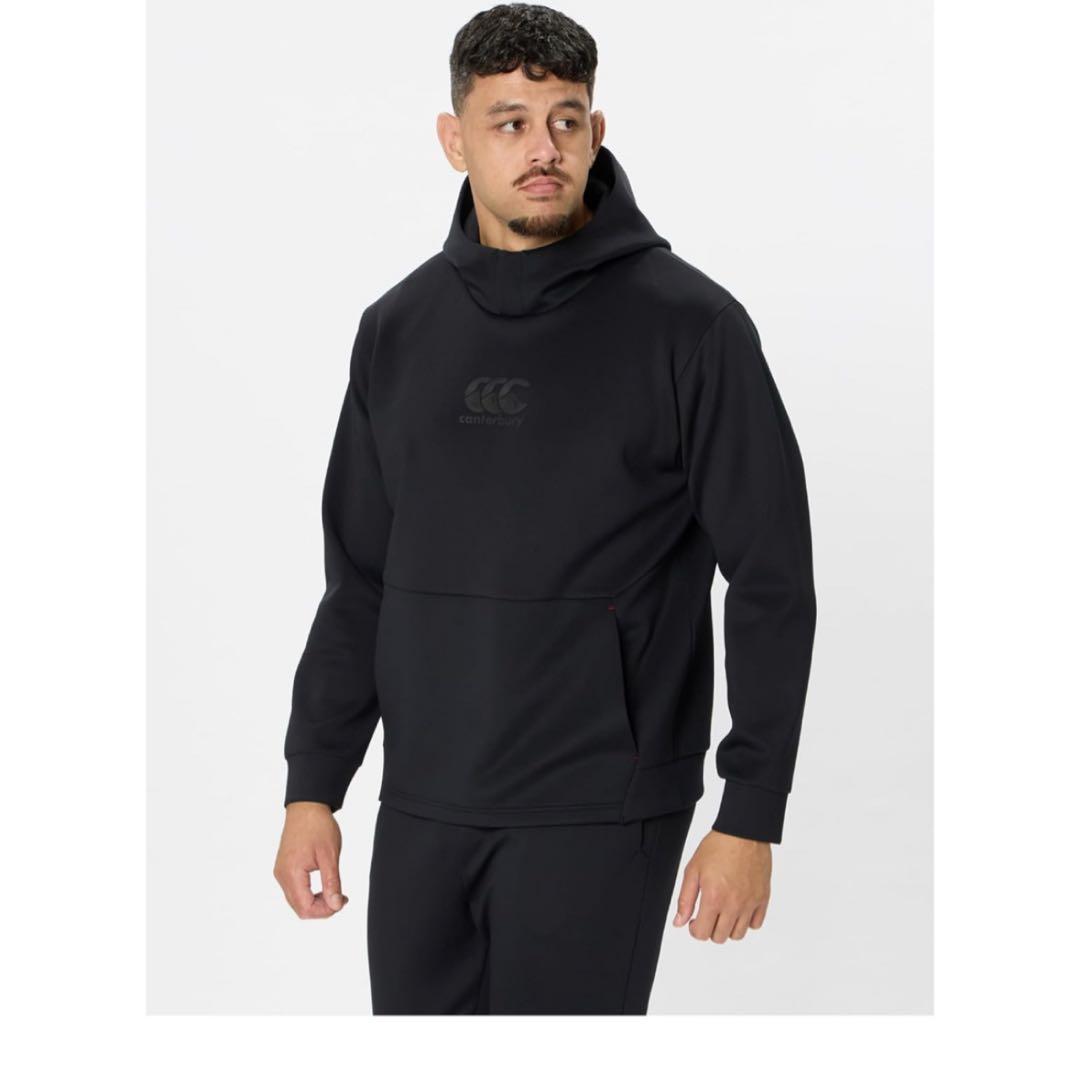 ブラック フード付き パーカー XL カンタベリー　Canterbury