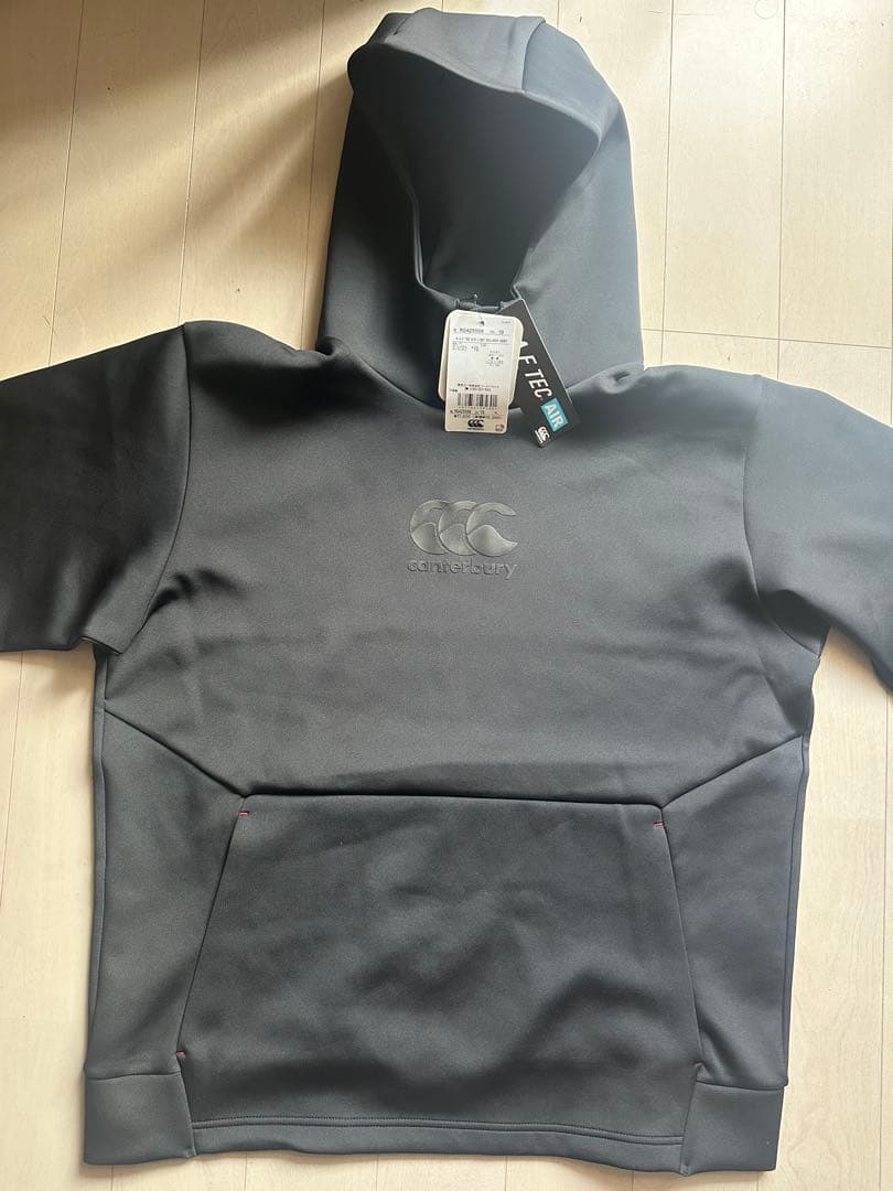 ブラック フード付き パーカー XL カンタベリー　Canterbury