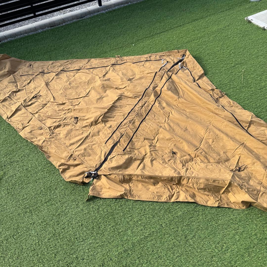 WAQ Alpha TC+ フタマタ＋フロントウォール タン