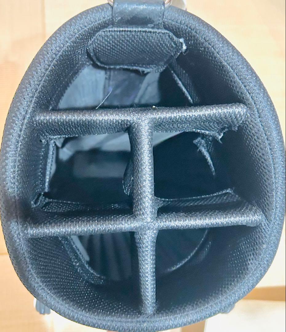 Diamana ゴルフキャディバッグ ホワイト・ブラック