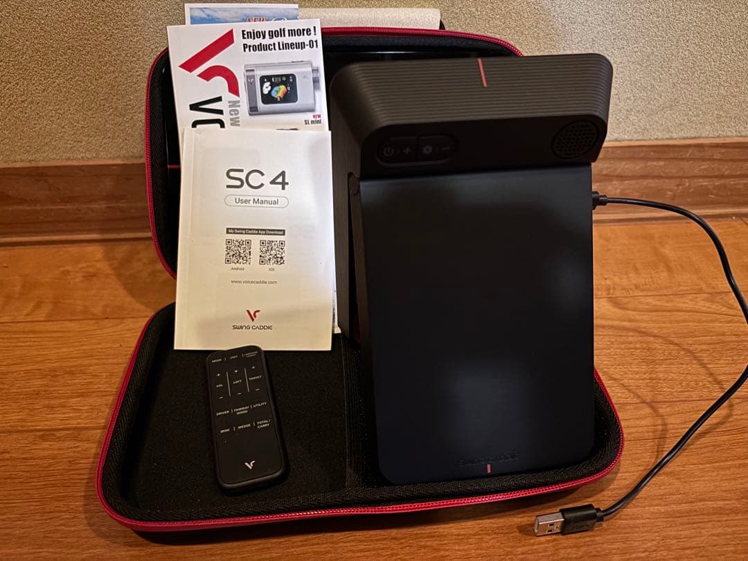 スイングキャディSC4 swingcaddie ボイスキャディ　アナライザー