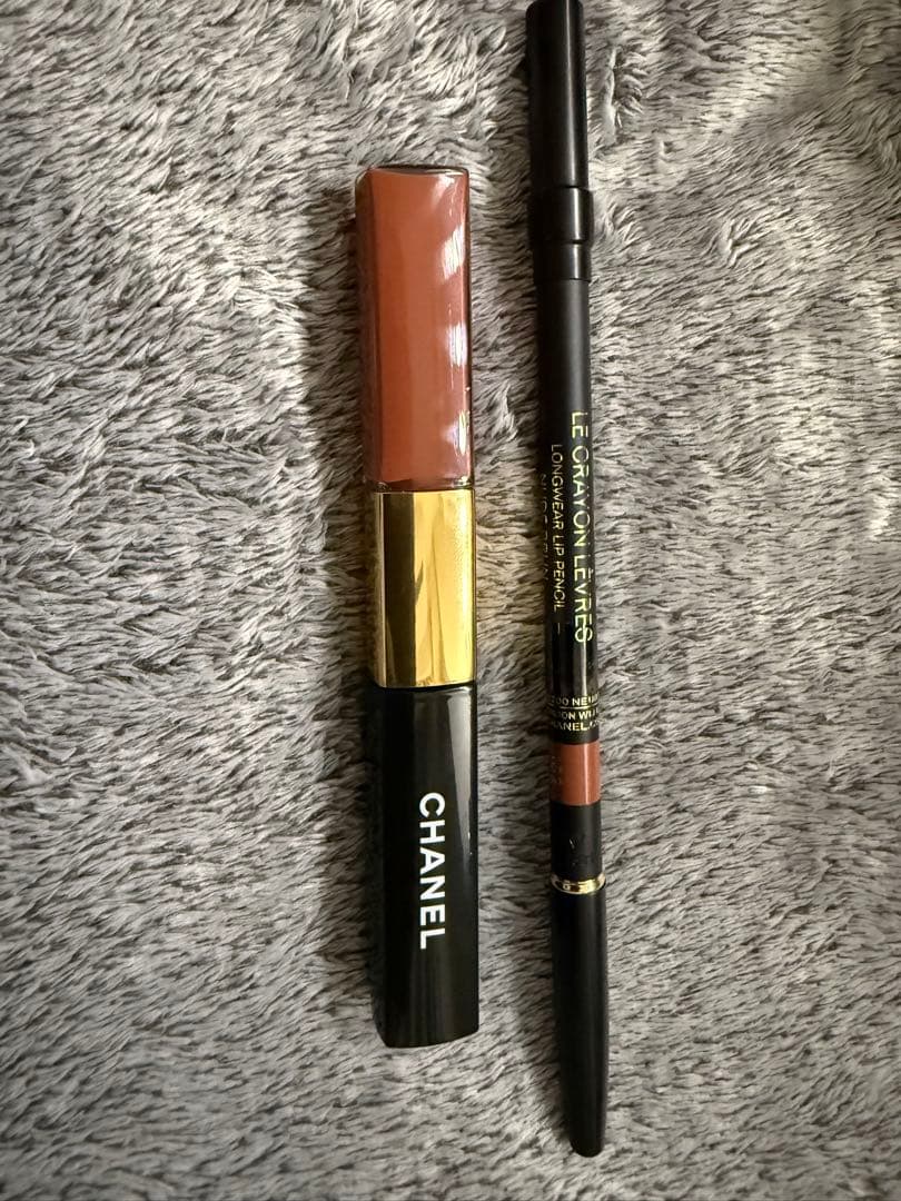 シャネル ル ルージュ デュオ ウルトラ トゥニュ182 &リップライナーセット
