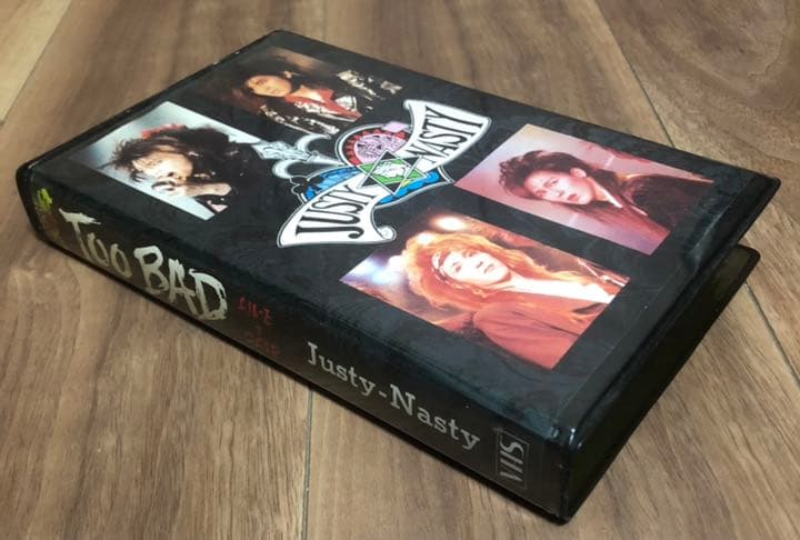 【入手不可】JUSTY NASTY  ビデオ  TOO BAD   1988年
