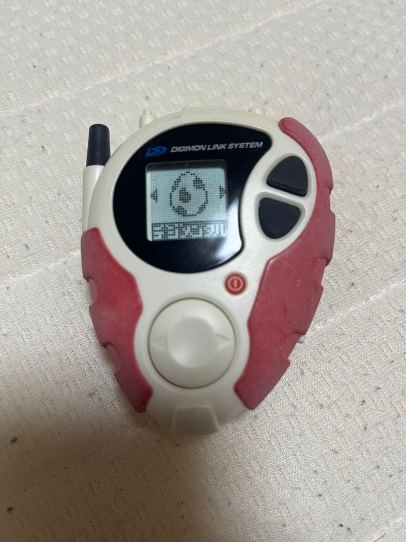 デジモン　D-3　ホワイト&レッド