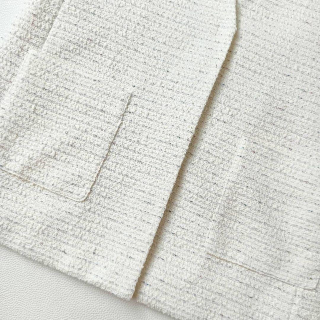 新品タグ付き✨インディヴィ INDIVI ツイードジレ ボウタイブラウス セット